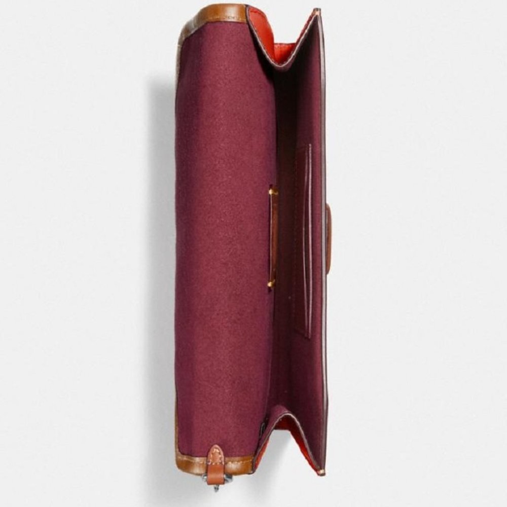 $169 *NEW* COACH Wristlet Slip Tab Closure - Picture 7 of 8